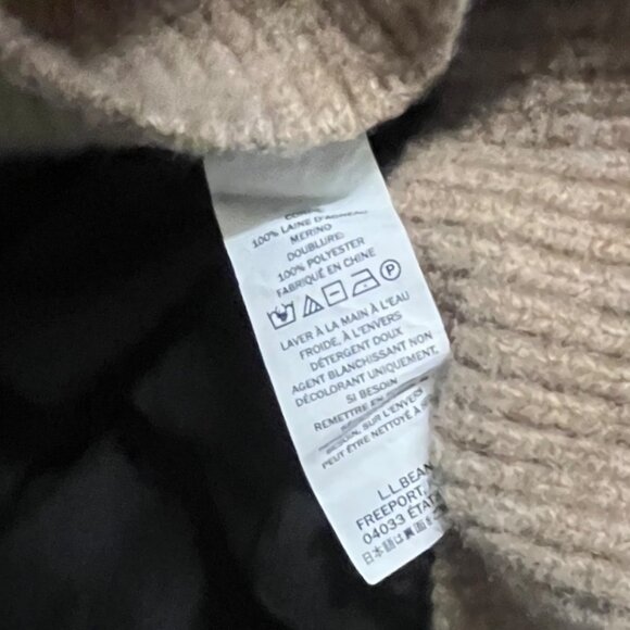 LL Bean Waterfowl 100%‎ Merino Lambs Wool Gore-tex 1/4 Zip Sweater XXL TALL - Picture 10 of 10